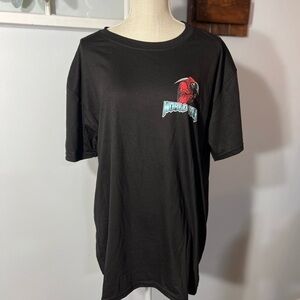 Restricted to All Grim Reaper World Tour Graphic T-shirt Men's X-LARGE Band Tee